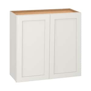 Westfield Feather White Assembled Wall Kitchen Cabinet (30 in. W x 12 in. D x 30 in. H)