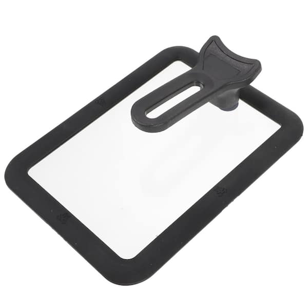 Replacement Tempered Glass Lid for Tamagoyaki Japanese Square Egg Pan, Silicone Seal, Standable Design
