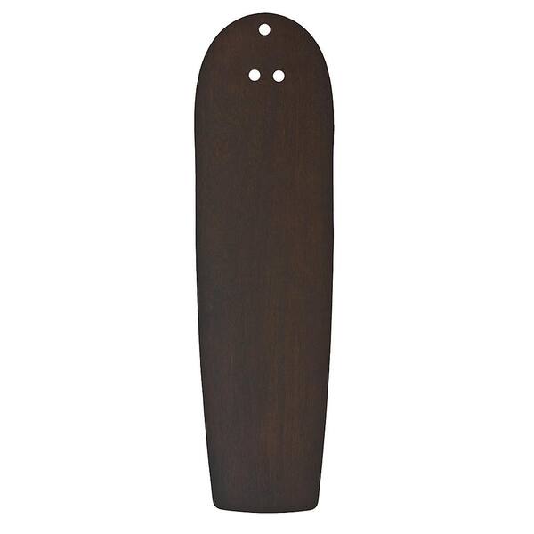 Casablanca Espresso/Smoked Walnut Reversible Veneer 22 in. Package of 5 Replacement Ceiling Fan Blades