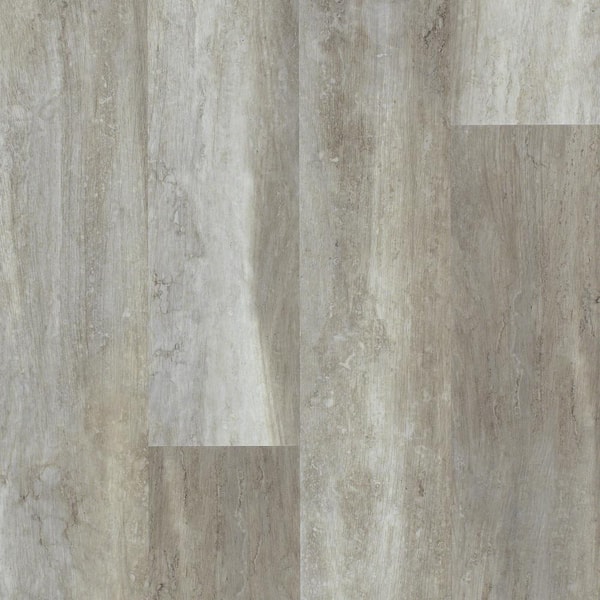 Shaw Take Home Sample - Jefferson Stone Resilient Vinyl Plank Flooring - 5 in. x 7 in.