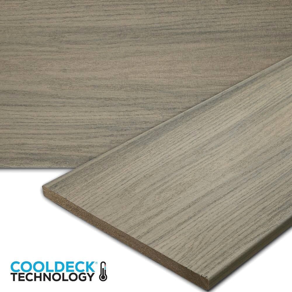 Meridian 1 in. x 12 in. x 12 ft. CoolDeck Catalina Composite Fascia Board price history on PriceWatchPro