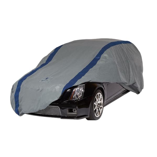 Classic Accessories Duck Covers Weather Defender Station Wagon Semi-Custom Car Cover Fits up to 18 ft.