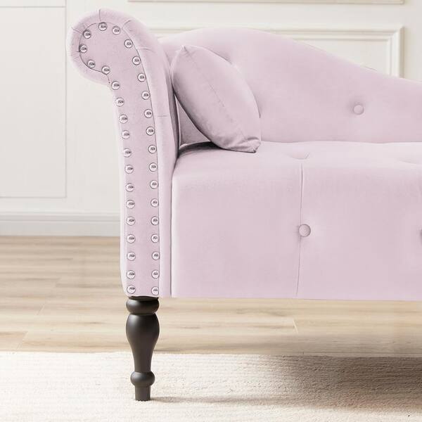 Light pink 2025 chaise lounge