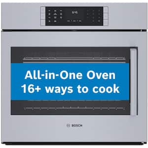 Bosch HBL8444RUC 30 800 Series Convection Single Oven in Black stai