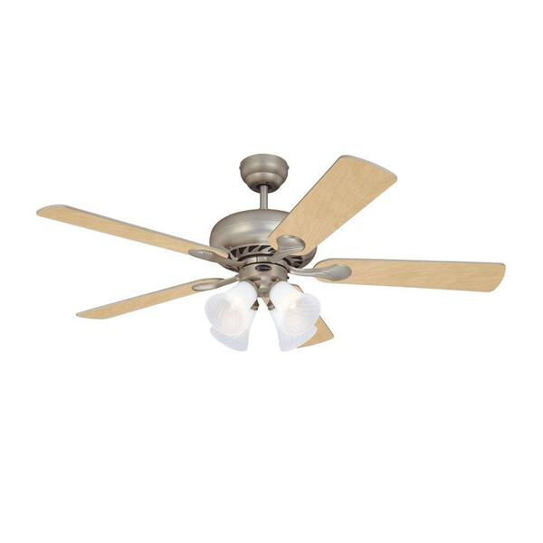 Westinghouse Swirl 52 in. Brushed Pewter Indoor Ceiling Fan