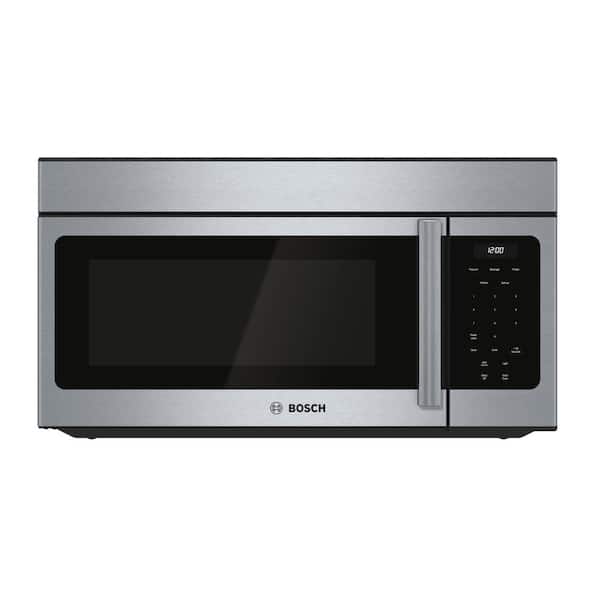 Bosch 300 Series 30 in. 1.6 cu. ft. Over the Range Microwave in Stainless Steel