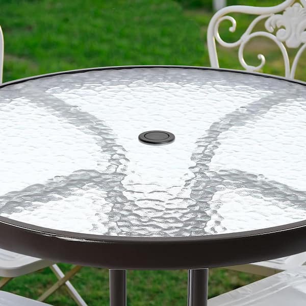 SenQWFa 2 Inch Parasol Umbrella Hole Ring Plug and Cap Set Patio Table Hole Cover Insert Thicker Outdoor Protector 2-Pack