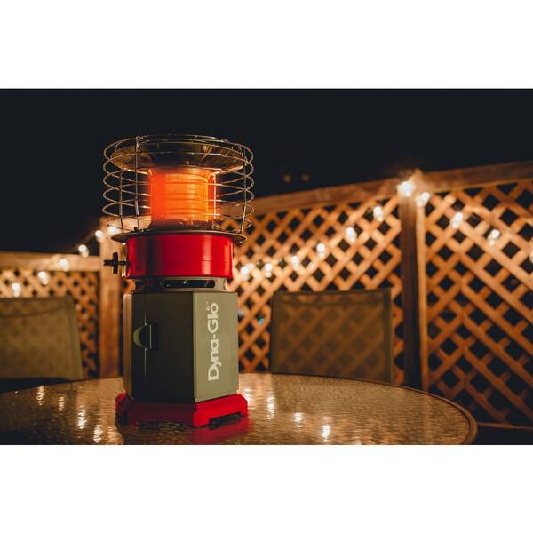 Dyna-Glo 10,000 BTU HeatAround 360 Propane Portable Heater in Red HA1360R -  The Home Depot