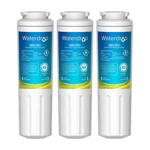 WDS-UKF8001 Refrigerator Water Filter, Replacement for Whirlpool EDR4RXD1, EveryDrop Filter 4, UKF8001AXX-200(3-Pack)