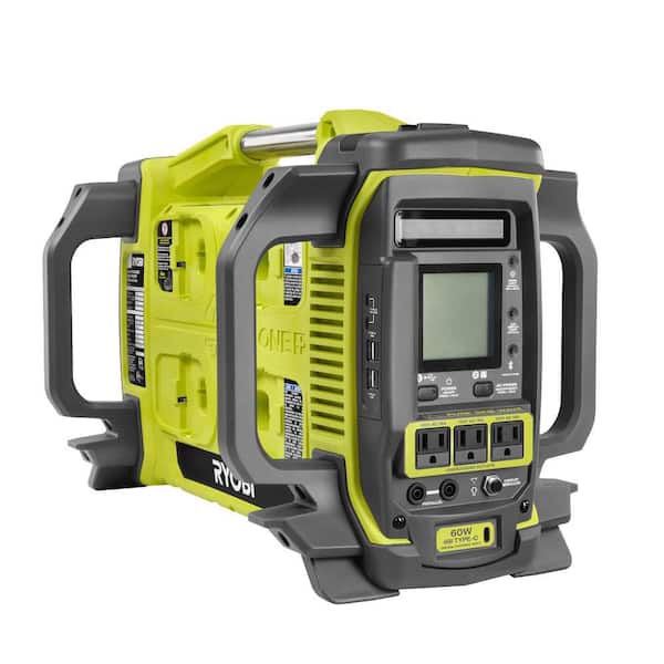 RYOBI 18V ONE+ 1800-Watt Portable Battery Inverter Power Station/8