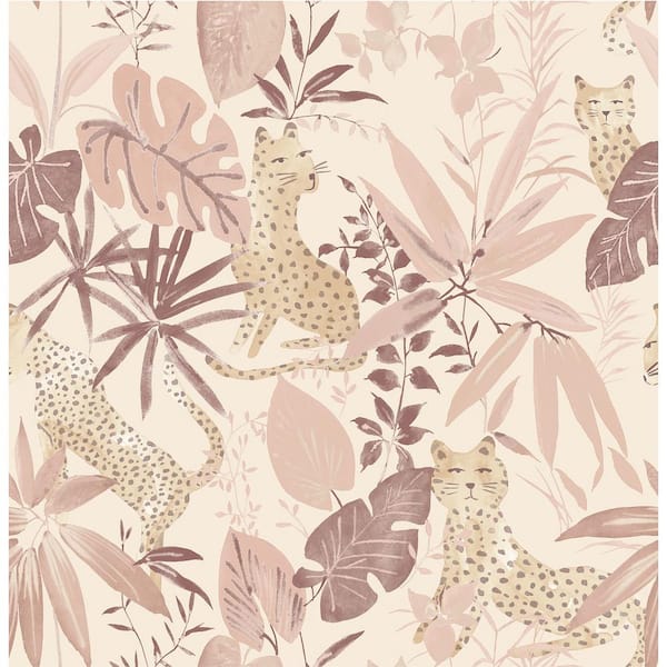 NuWallpaper Rose Jhalana Peel and Stick Vinyl Wallpaper Sample
