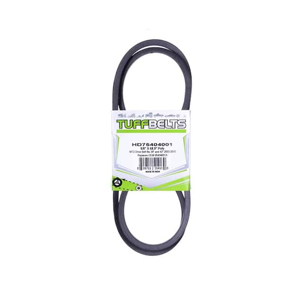 Unbranded MTD Lawn Tractor Drive Belt fits 38 in. and 42 in. 2003-2010 Replaces 95404001A