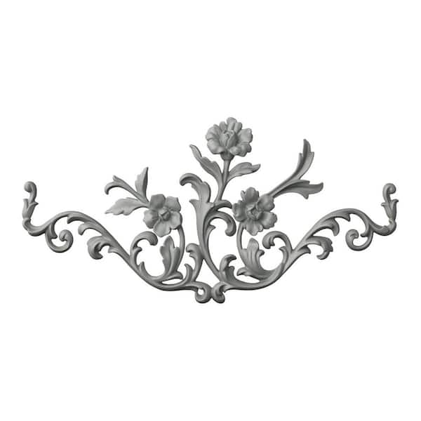 1.13 in. x 27 in. x 13.375 in. Polyurethane Applique & Onlay Moulding