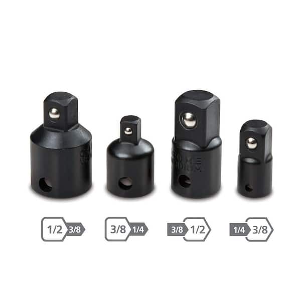TEKTON 14385 Adapter and Reducer Set 4-Piece 