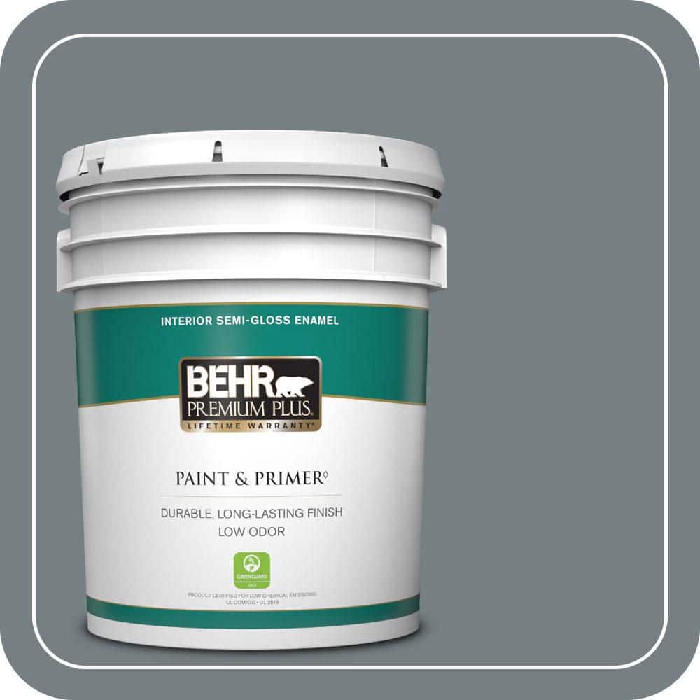 5 gal. #BNC-39 Peak Point Semi-Gloss Enamel Low Odor Interior Paint & Primer price history on PriceWatchPro