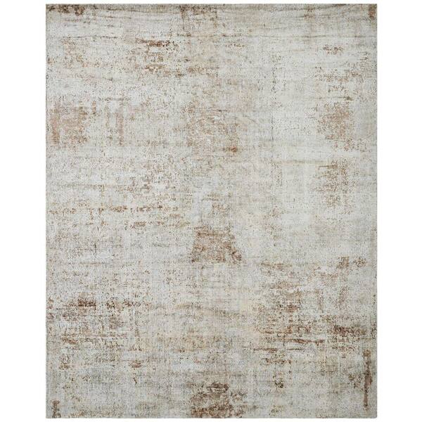 Alpha Beige 12 ft. x 15 ft. Western Area Rug