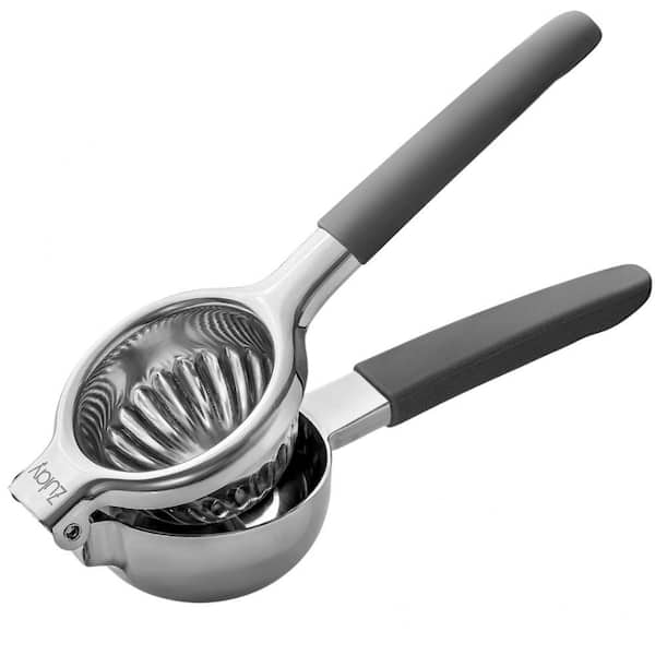 Zulay Kitchen 3 in. Blade Span with Ultra-Strong High Quality Stainless Steel Citrus Press Juicer and Lime Squeezer