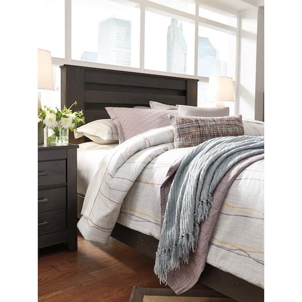 Brinxton Gray Queen Panel Headboard