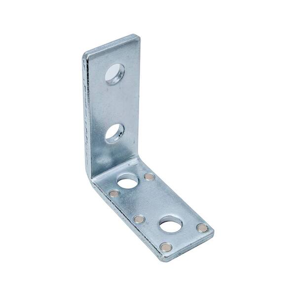 SuperMag 4Hole 90° Angle Strut Bracket with Silver