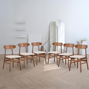 New Classic Furniture Morocco Natural Polyester Fabric Seat Dining Side Chair (Set of 6)