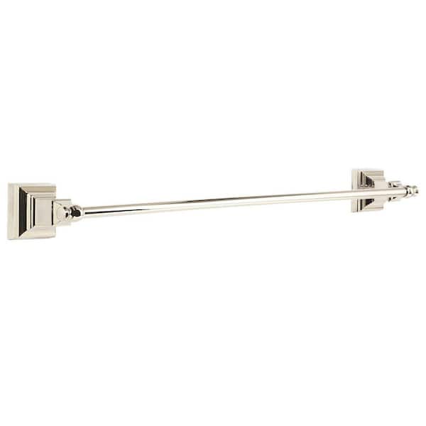 Amerock Markham 24 in. Towel Bar in Polished Nickel