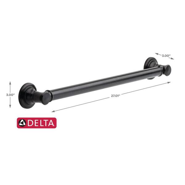 Delta Victorian 18-in Venetian Bronze Wall Mount (ADA Compliant) Grab Bar Delta Victorian 18-in Venetian Bronze Wall Mount (ADA Compliant) Grab Bar