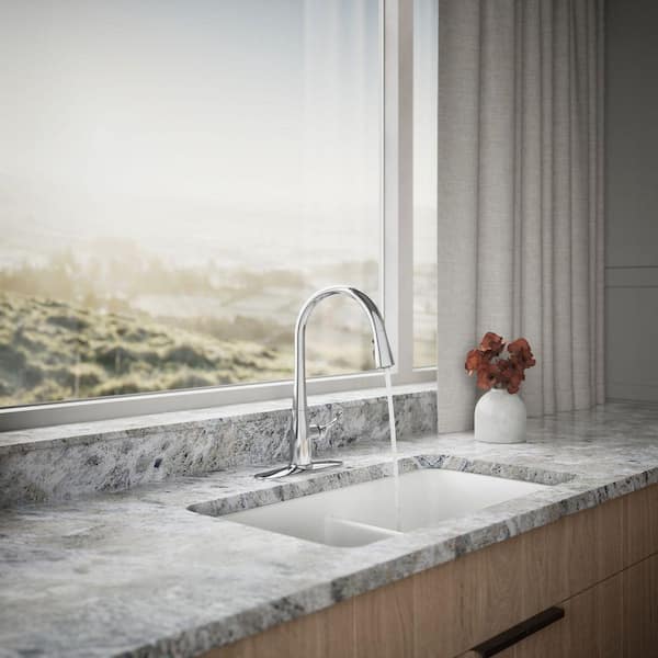 KOHLER Simplice Single-Handle Pull-Down Sprayer Kitchen Faucet