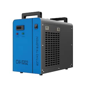 6L Dual Industrial Water Chiller 0.9hp 3.2gpm CW-5202 Water Cooler for 2 CO2 Laser Cutter and Engraver Machines