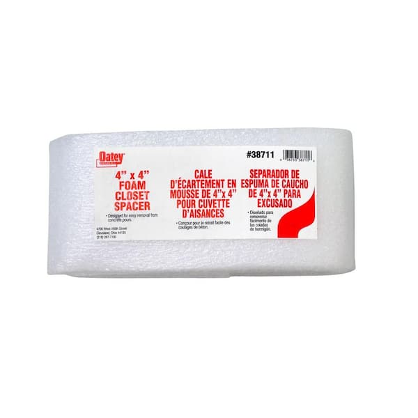 Oatey 4 in. x 4 in. Foam Closet Flange Spacer