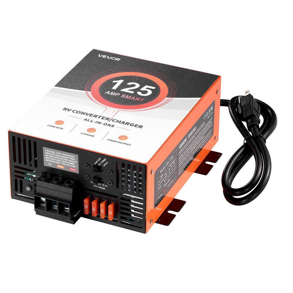RV Power Converter, 125 Amp, 110V AC to 12V DC RV Converter Battery Charger, Multi Stage Smart Charging price history on PriceWatchPro