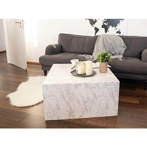 A4 dc fix Self-adhesive Vinyl Sheets Craft Pack - Marble Romeo Grey - 10  Sheets