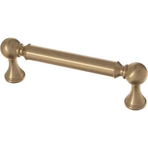 Classic Farmhouse 3-3/4 in. (96 mm) Champagne Bronze Cabinet Drawer Bar Pull