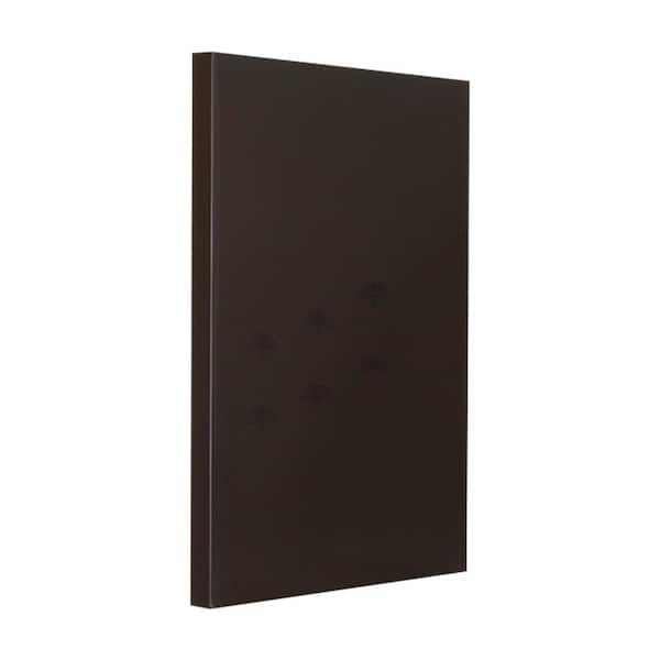 LIFEART CABINETRY Newport 2-in. H W x 24-in. D x 34.5-in H in Dark Espresso Dishwasher End Panel