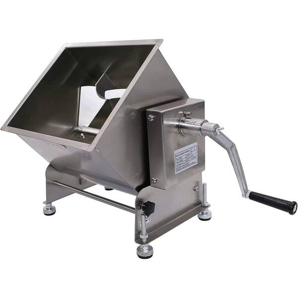 4.2 Gal Manual Meat Mixer w/ Clear Lid