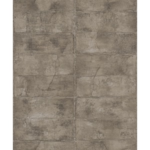 Clay Dark Grey Stone Wallpaper Sample