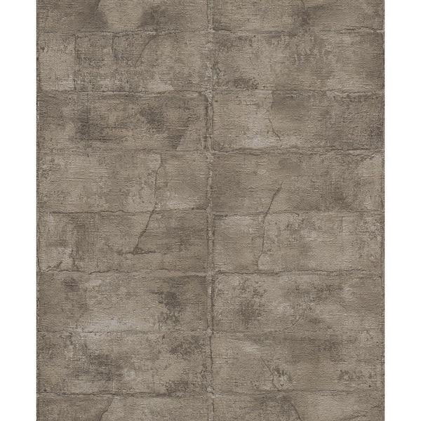 Advantage Clay Dark Grey Stone Wallpaper Sample