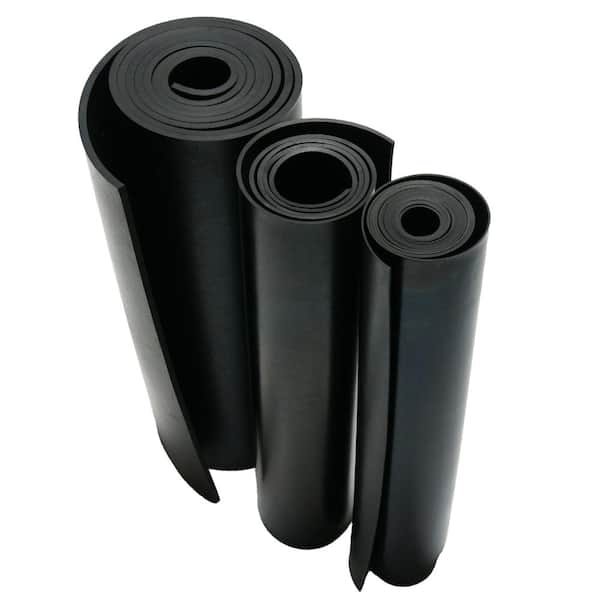 Rubber Sheet Warehouse 3/16 (.187) Thick x 36 Wide x 36 Long Solid  Rubber