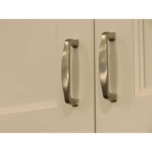 Providence 3-3/4 in. Center-to-Center Satin Nickel Arch Cabinet Pull (25-Pack)