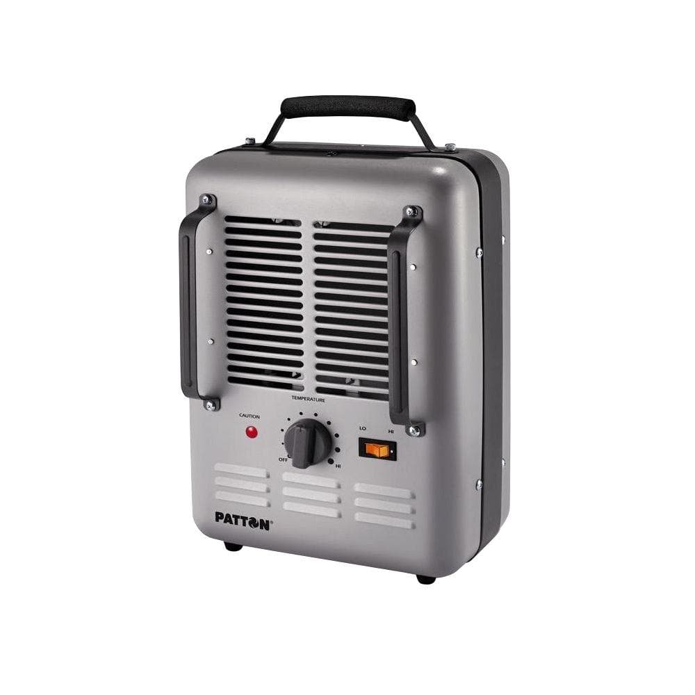 Milk House Utility Heater, Metal Grey