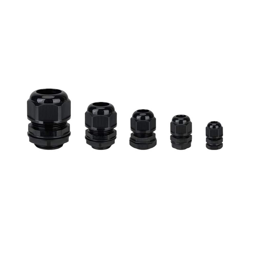 52-piece Waterproof NPT Adjustable Cable Connectors 1/4,3/8,1/2,3/4,1 in. f
