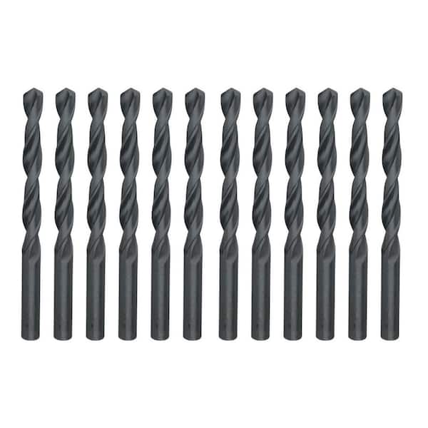 Drill America #18 High Speed Steel Left Hand Drill Bit (12-Pack)