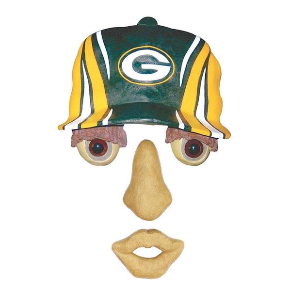 Team Sports America 14 in. x 7 in. Forest Face Green Bay Packers