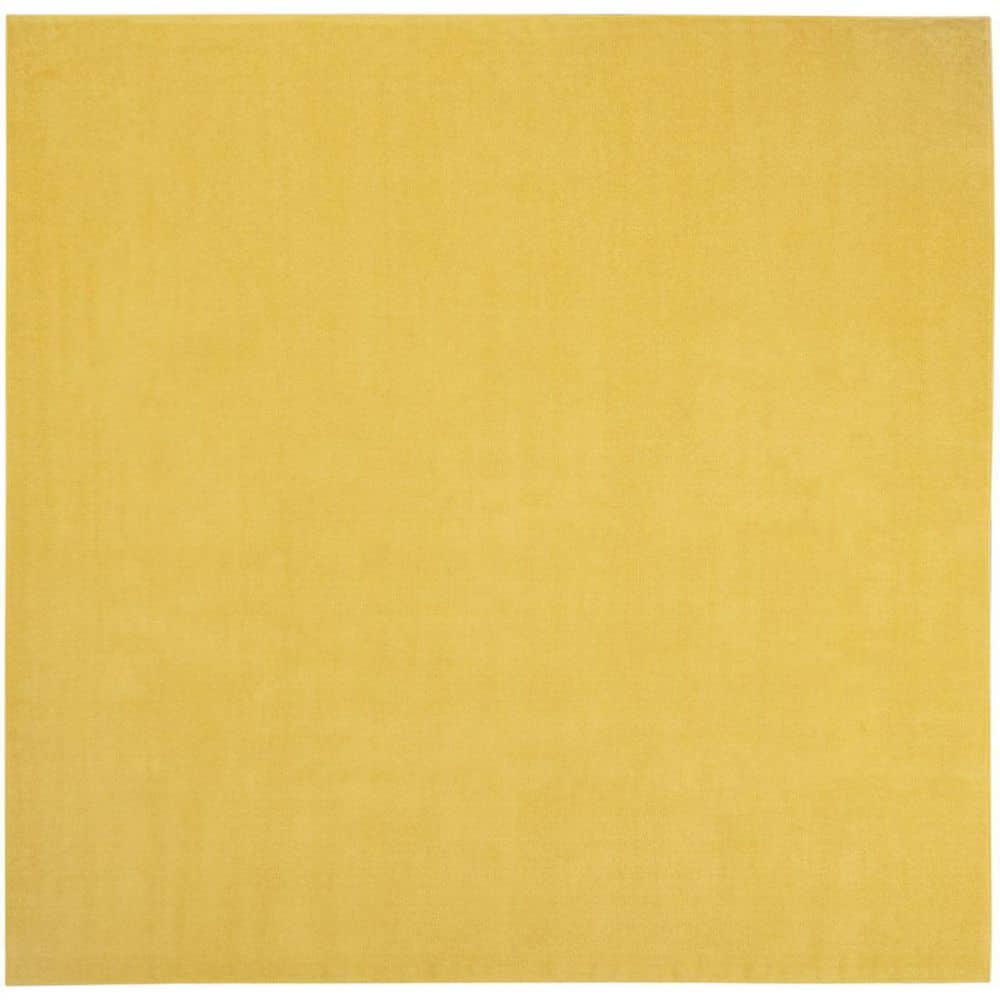 Yellow 9 ft. x 9 ft. Woven Polypropylene Indoor/Outdoor Area Rug price history on PriceWatchPro