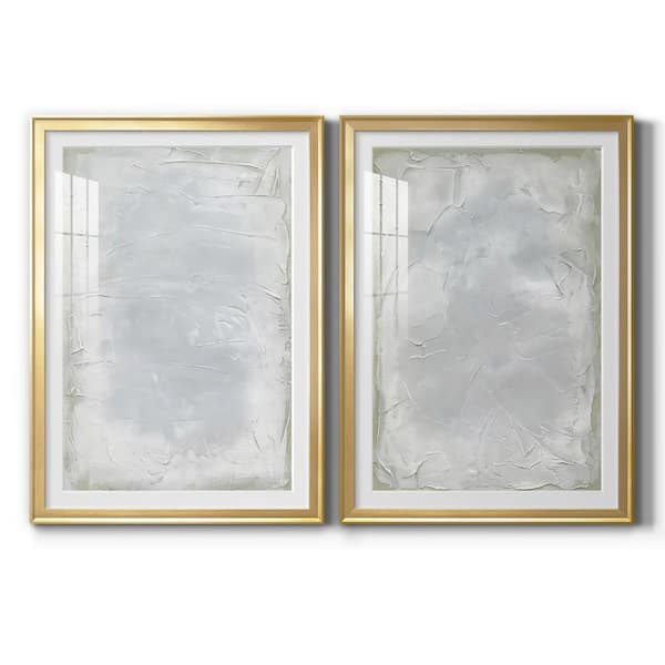 Wexford Home Subtle Transitions I by Wexford Homes 2-Pieces Framed Abstract Paper Art Print 22.5 in. x 30.5 in.