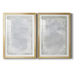 Clean Contour I by Wexford Homes 2 Pieces Framed Abstract Paper Art Print 24.5 in. x 18.5 in.