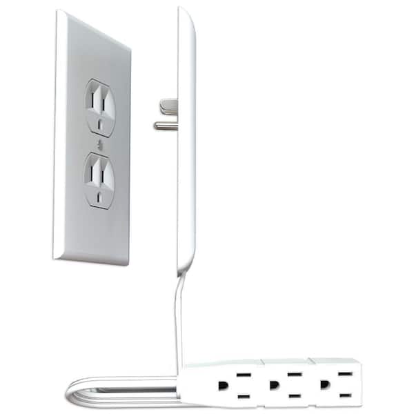 Flat Extension Cord With Duplex Outlet