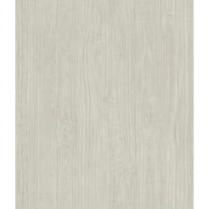 Grey Cherry Wood Peel and Stick Vinyl Wallpaper Roll