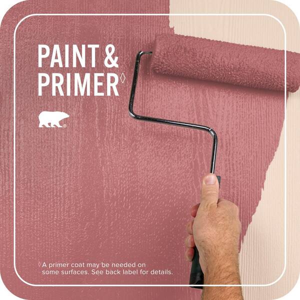 BEHR PREMIUM PLUS 1 qt. #HDC-SP14-8 Art House Pink Flat Exterior