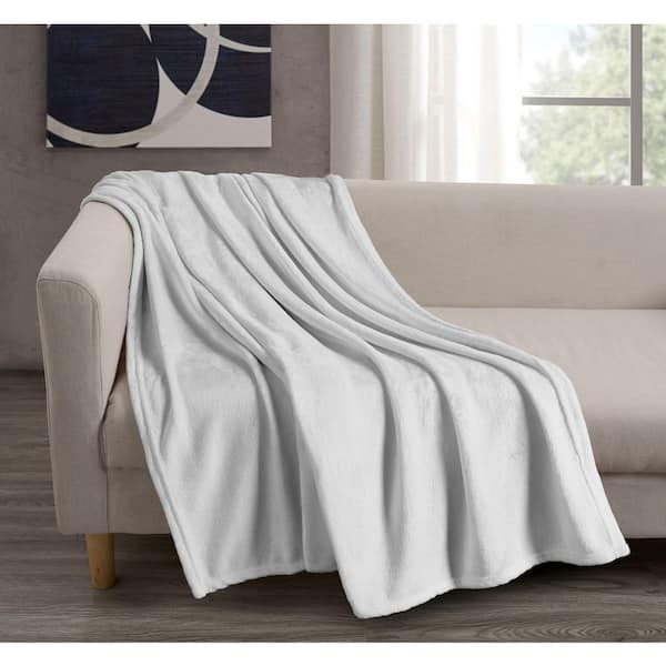 Gray Sheldon Throw Blanket 50 x 60