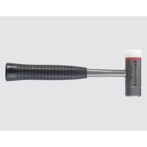 Halder Ferroplex 2-in-1 Specialty Hammer with Steel Face Replaceable Nylon Face and Rubber Grip